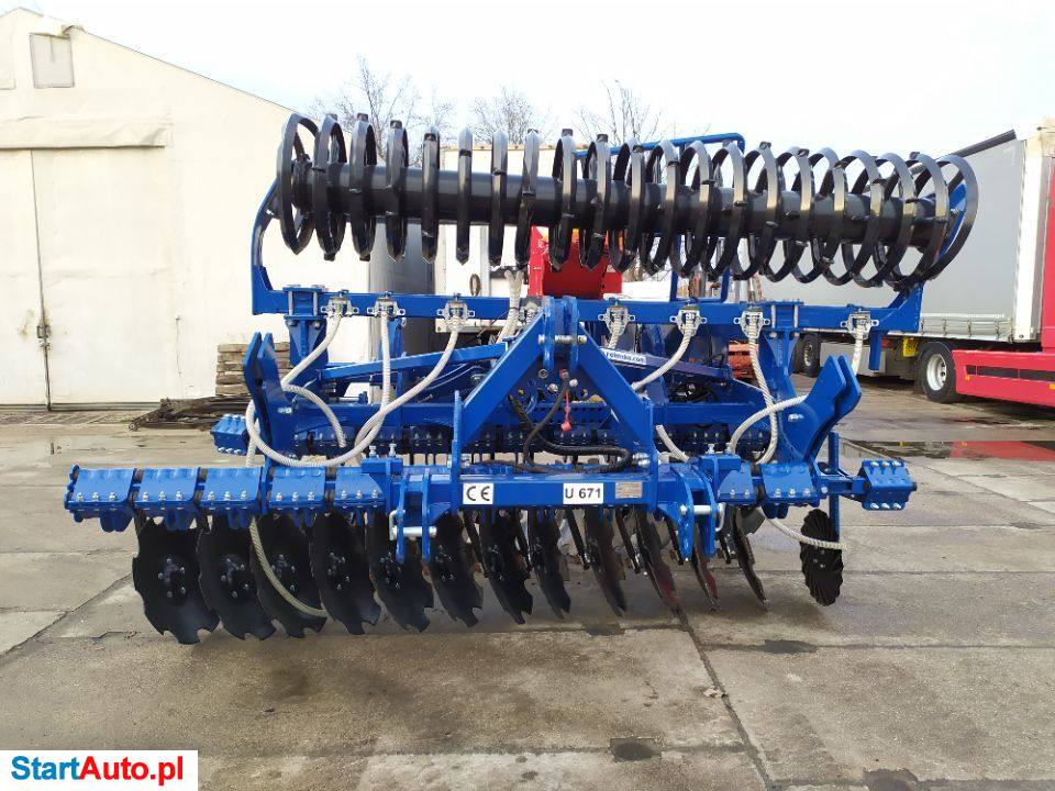 Rolmako CIĘŻKA BRONA ŚCIERNISKOWA U 671 Z SIEWNIKIEM