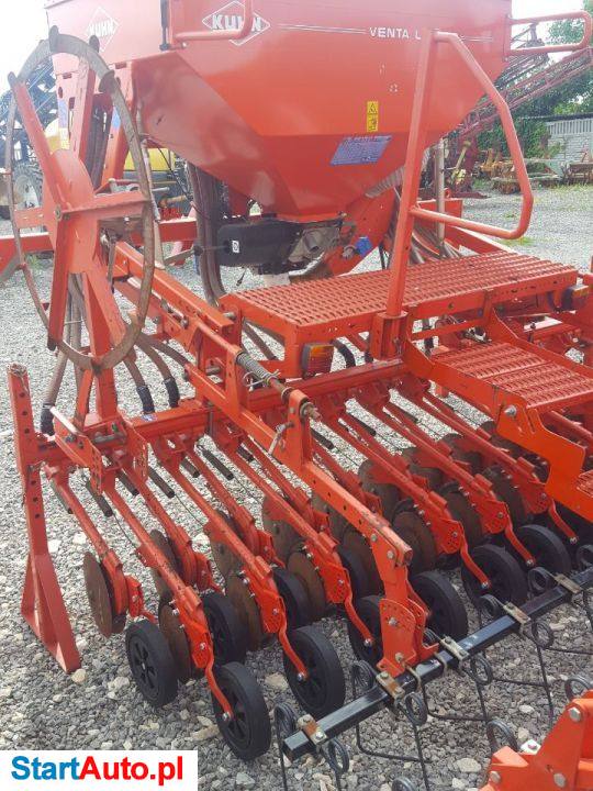 Kuhn Siewnik Zbożowy Talerzowy KUHN Venta 3m + Rolka Dogniatająca