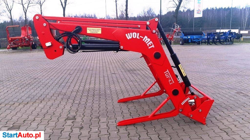 Ładowacz Czołowy WOL-MET TUR 4.1 Udźwig 1500kg 3-Sekcyjny