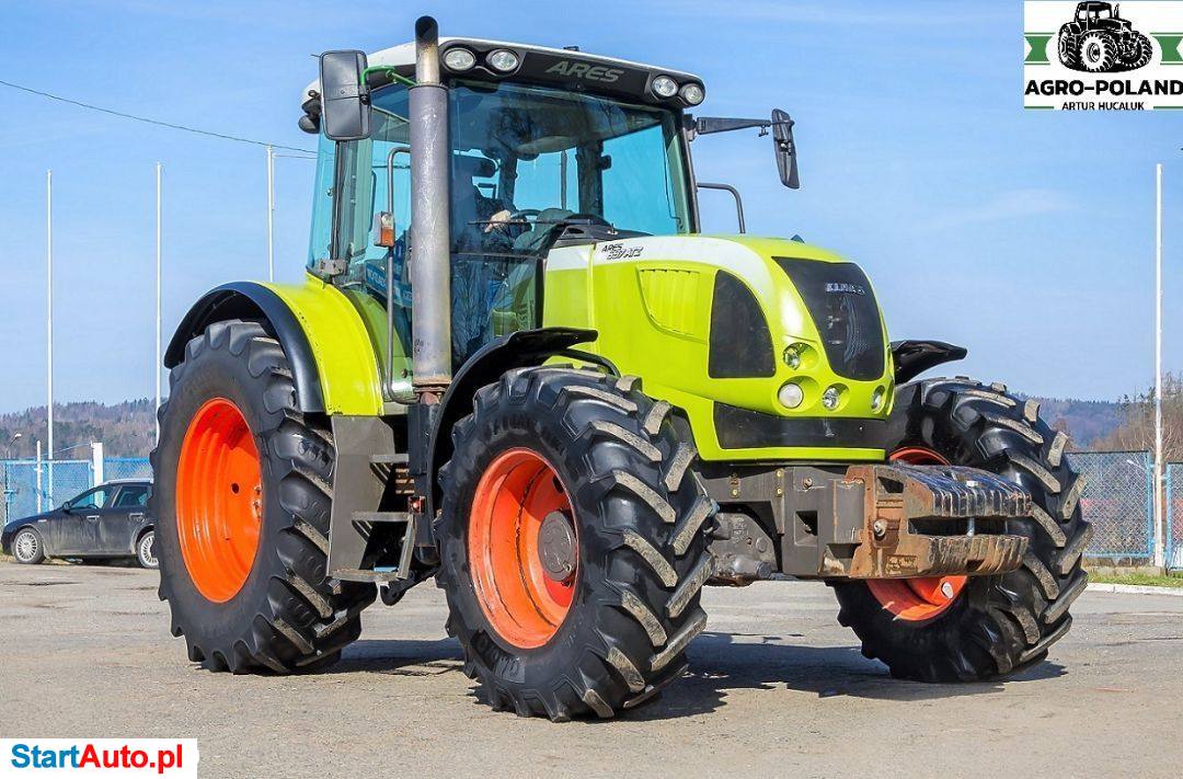 Claas ARES 697 ATZ – 2008 ROK – SILNIK JOHN DEERE – 148 KM