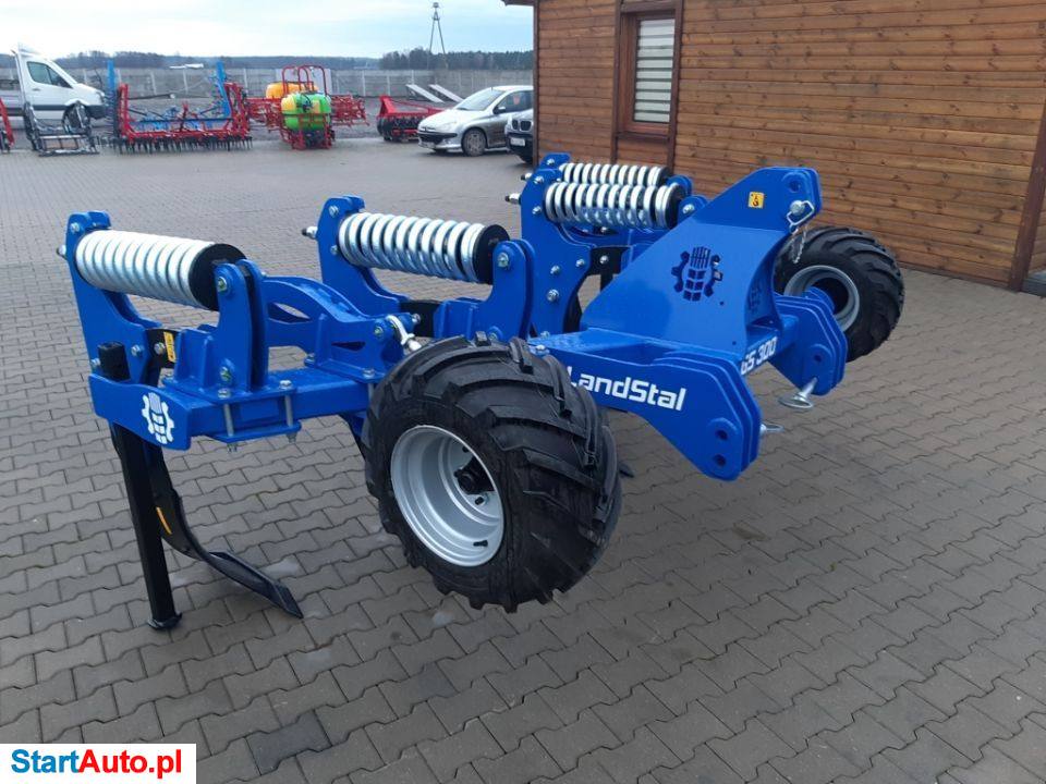 GŁĘBOSZ LANDSTAL GZ 300 3.0m 4.0m Zabezpieczenie Zrywalne / Sprężynowe Zęby Typu MICHEL 4 6 8 Łap