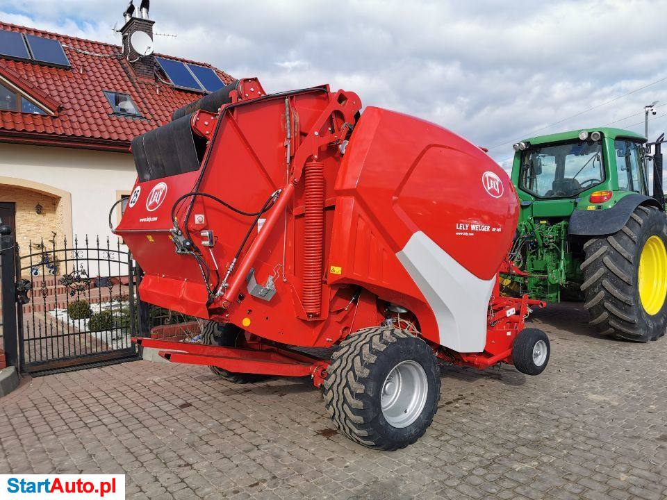 Lely RP445, Owijanie Siatką, Rotor