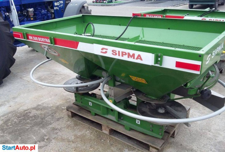 Sipma Rozsiewacze Do Nawozów Dwutarczowy Sipma RN500 RN1000 BOYNA RN610 ANTEK