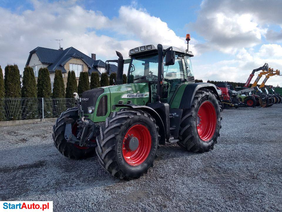 Fendt 818 VARIO TMS TUZ TLS !!! ZOBACZ FILM !!!
