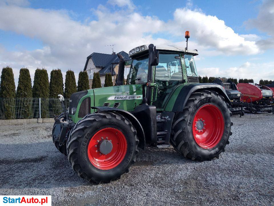 Fendt 818 VARIO TMS TUZ TLS !!! ZOBACZ FILM !!!