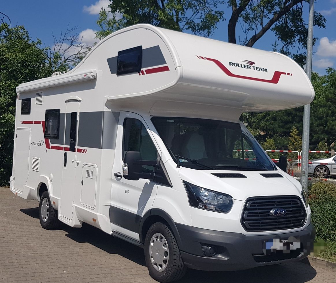 Wynajem Kampera LUBOŃ Ford Transit – wysoki standard