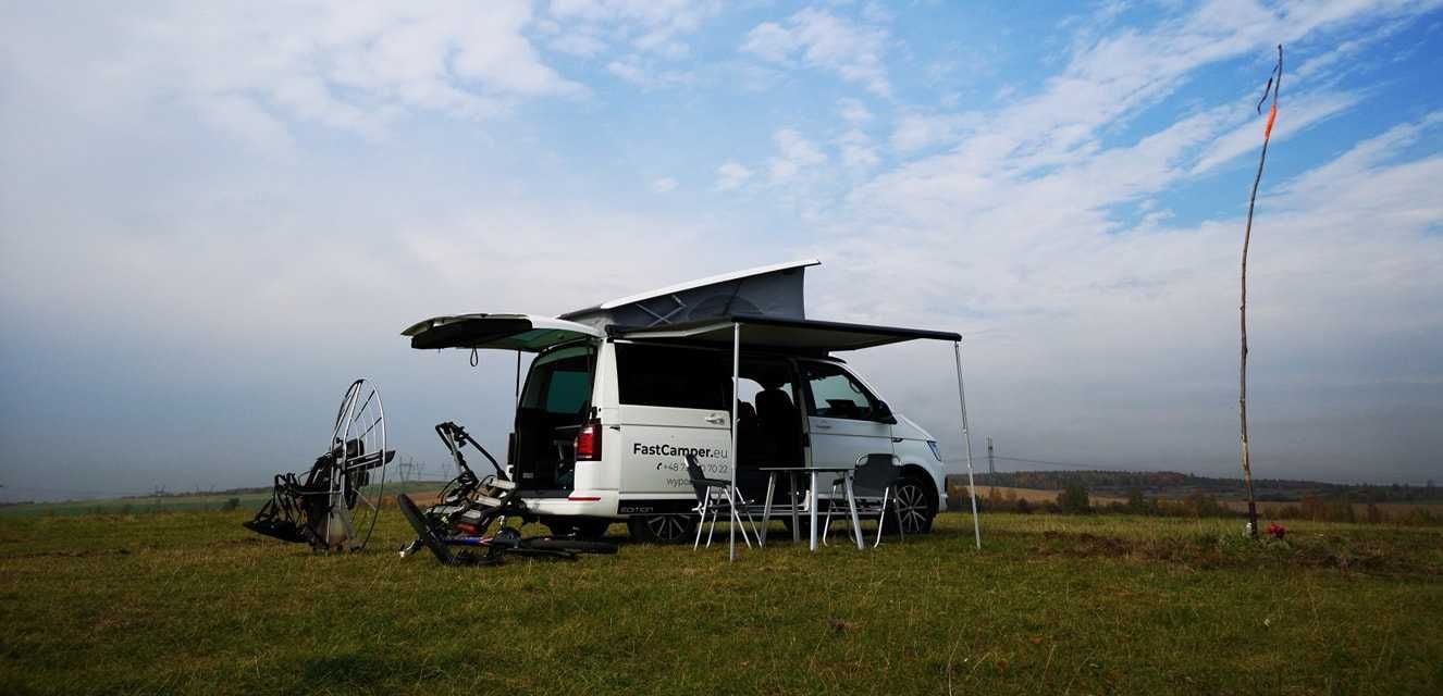 Wynajem kampera Volkswagen California WOLNY WEEKEND MAJOWY FastCamper