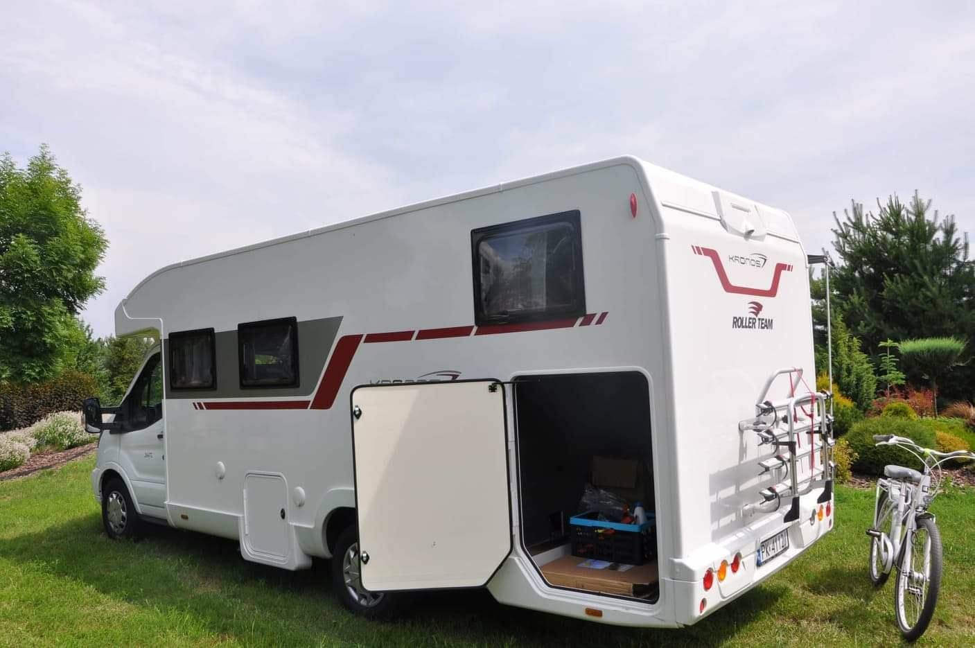 Kamper 7 osobowy wynajem 450 brutto dzień bez dodatkowych opłat bez km