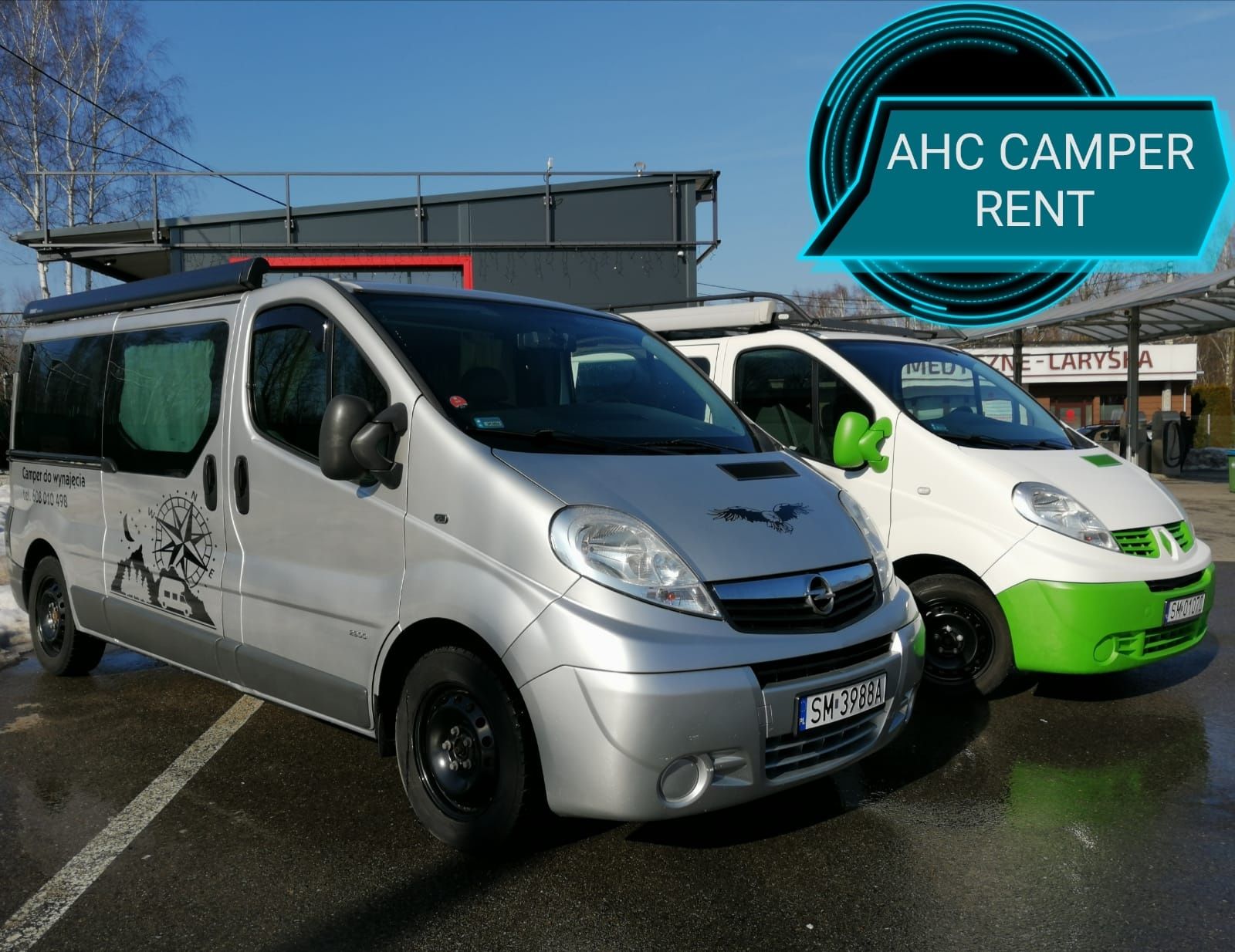 Vivaro kamper wynajem