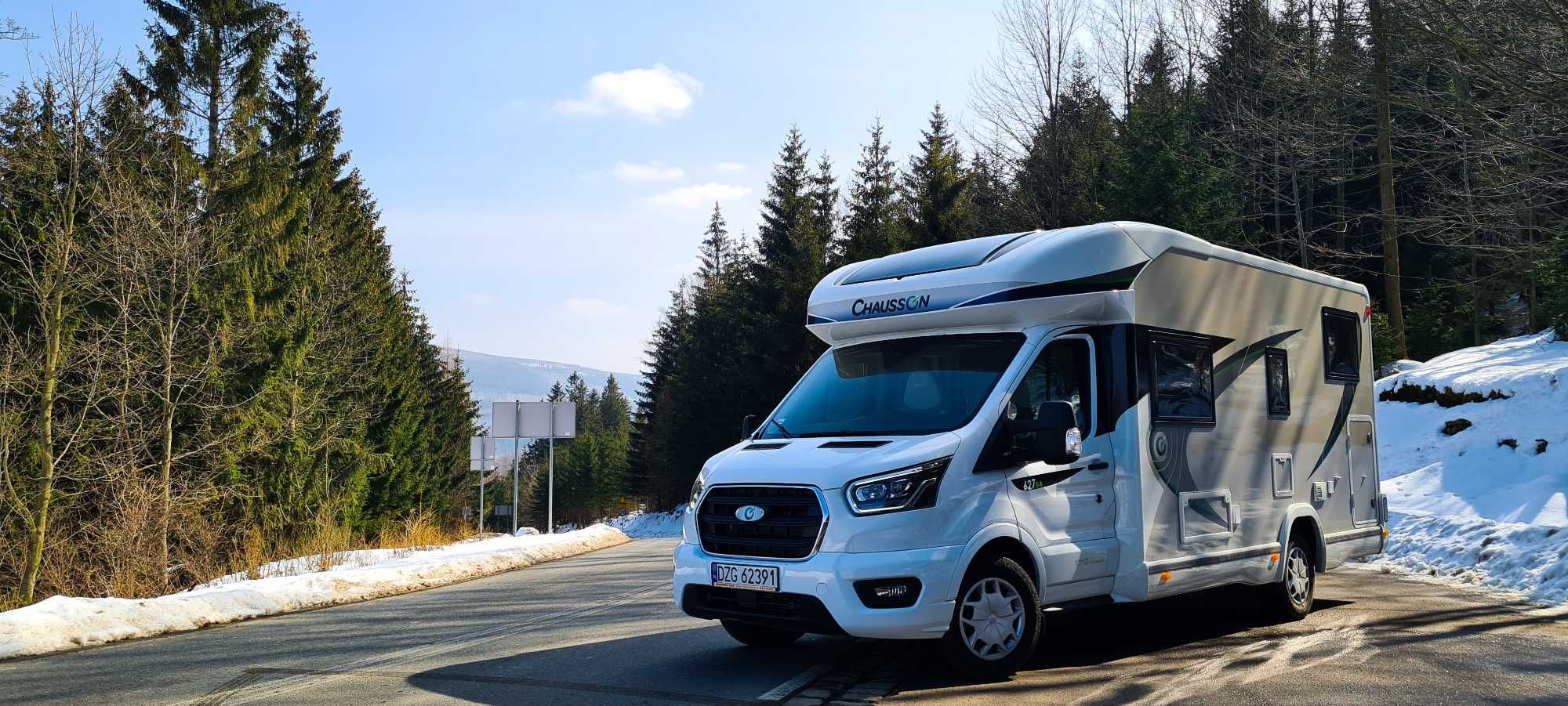 Wynajem kampera Chausson 627GA Titanium Premium automat – nowy 2021