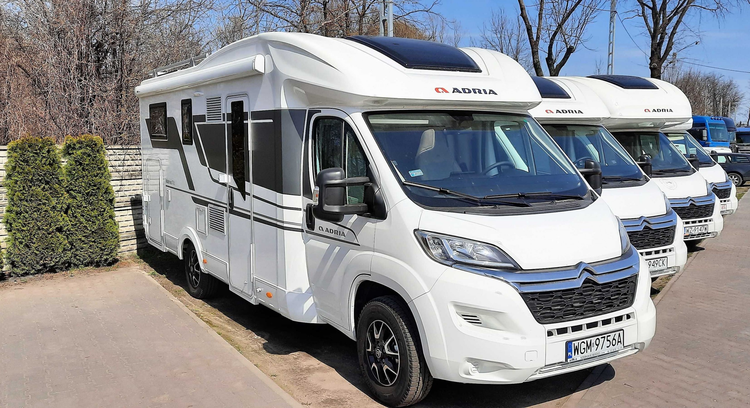 Wynajem kampera Adria Matrix 670SL z 2021 roku WOLNE TERMINY!