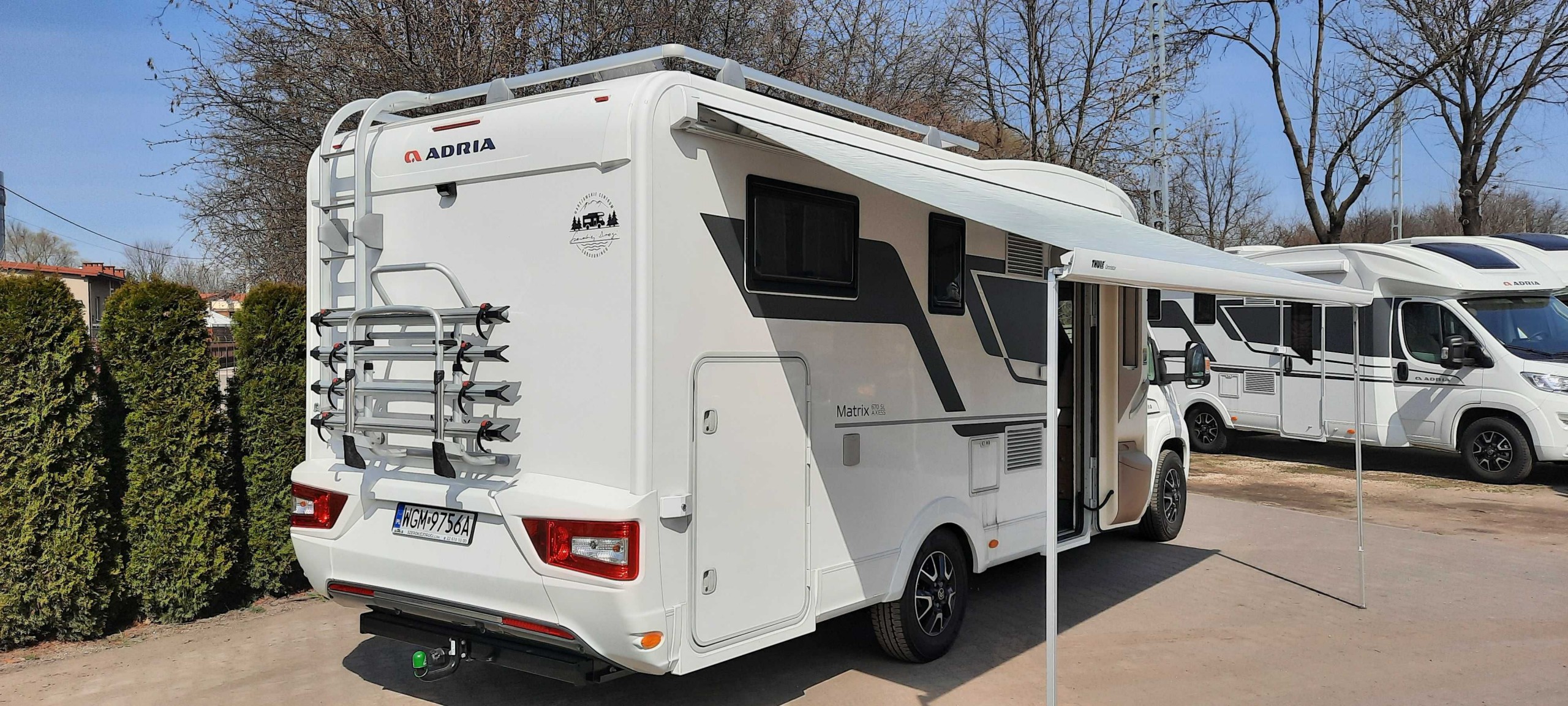 Wynajem kampera Adria Matrix 670SL z 2021 roku WOLNE TERMINY!