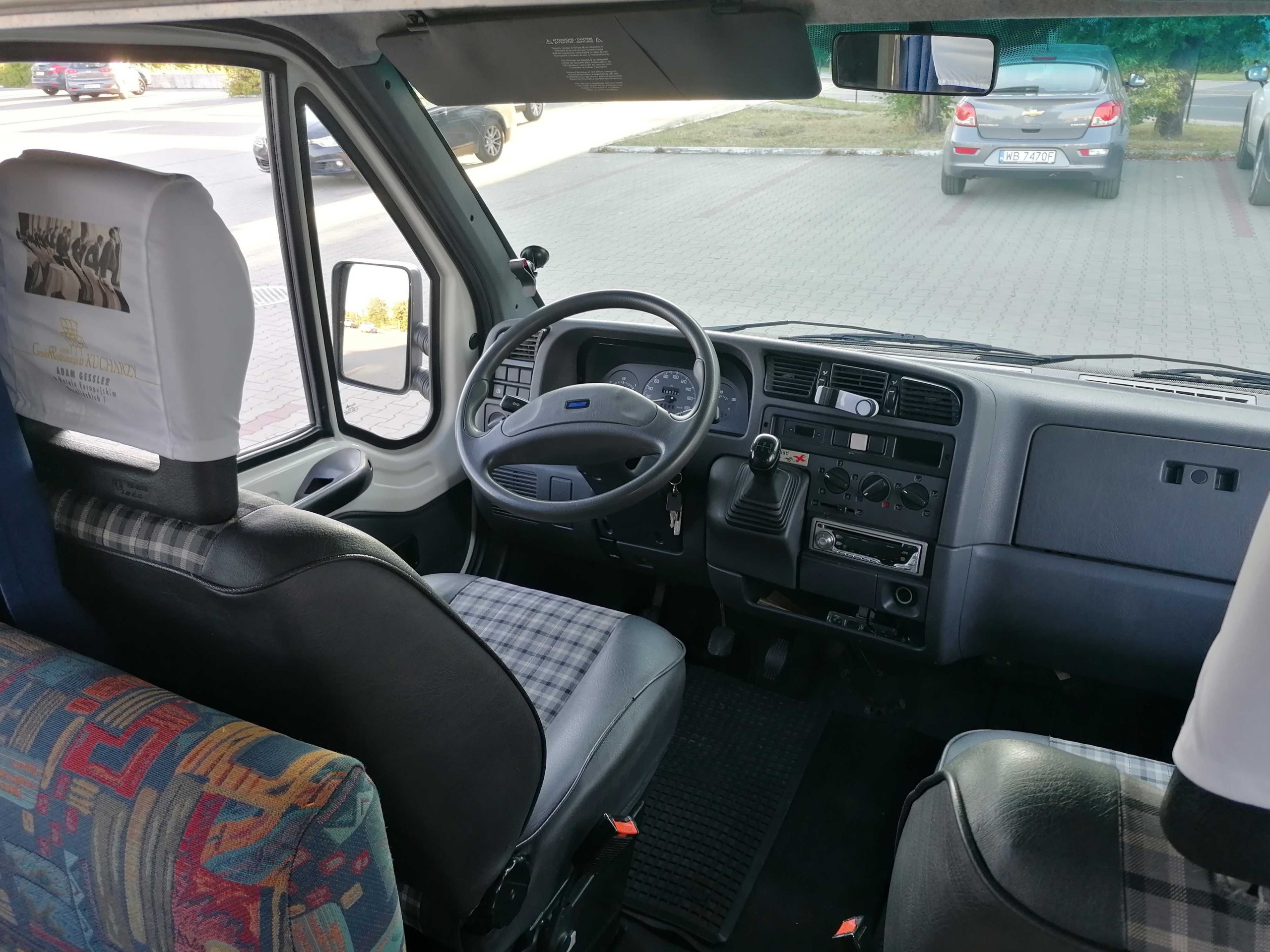 KAMPER 4 osobowy Fiat Ducato wynajem Warszawa