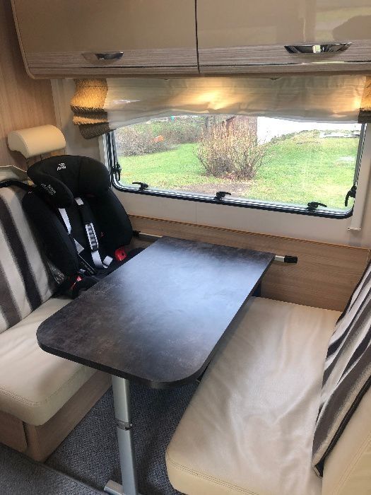 Wynajem kampera 6osobowego Fiata Ducato Burstner Lyseo 700 A