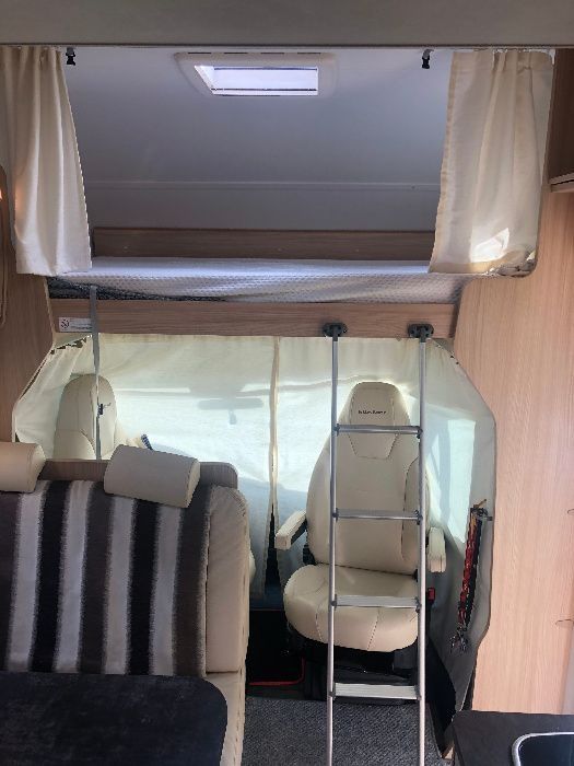 Wynajem kampera 6osobowego Fiata Ducato Burstner Lyseo 700 A