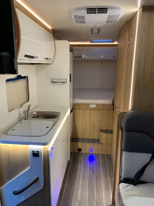 wynajem kamper wypożyczalnia Pszczyna 6 os. alkowa klimatyzacja śląsk