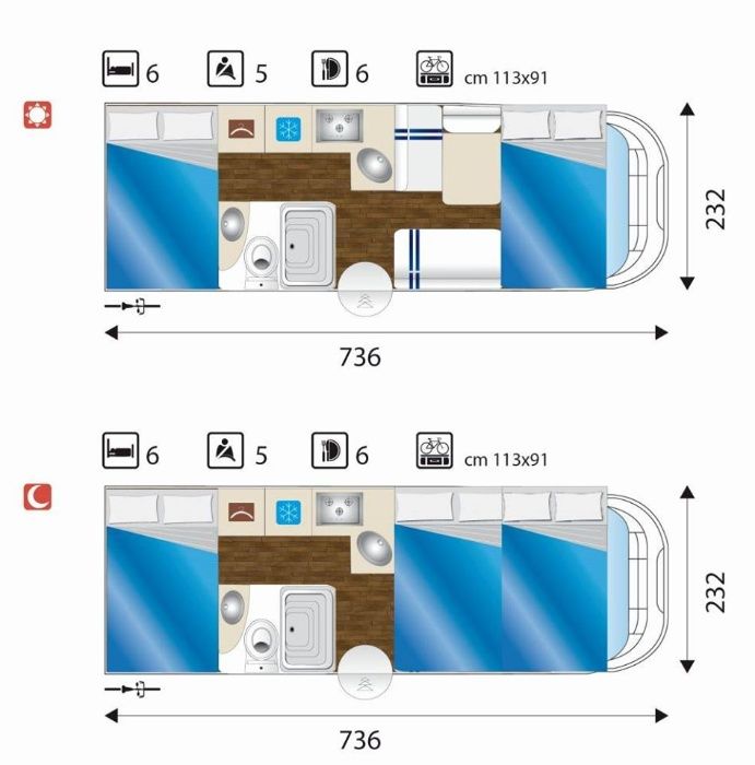 KAMPER, wynajem kampera 5-osob. Promocja!