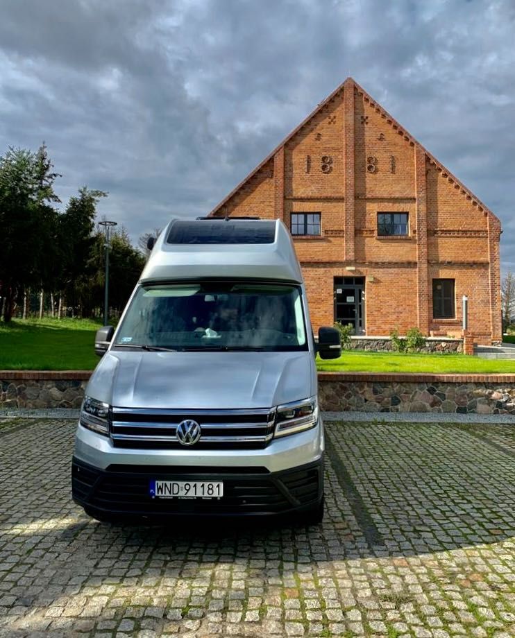 Wynajem campervana, kampera, nowy VW Grand California, całoroczny