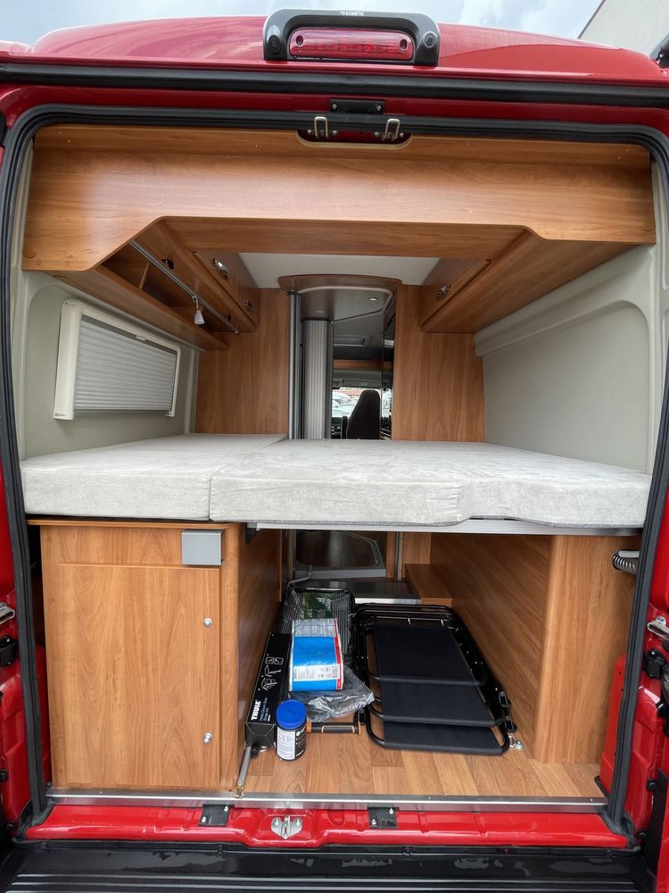 Kamper Wynajem Wypożyczalnia POSSL Kamper VAN 299 zł 4 osobowy