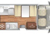 Kamper wynajem Ford Horon 79M nowy 2021 wypożyczalnia allforcamp.pl