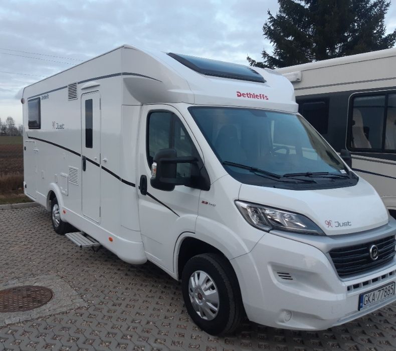 Wynajem Kampera Całorocznego Nowy Dethleffs 90 Just Rok 2021 – 5 osobo