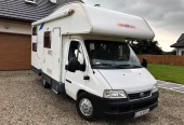 Wynajem Camper Kamper Fiat Elliot CI Alkowa, 6 os,Od 270 PLN!