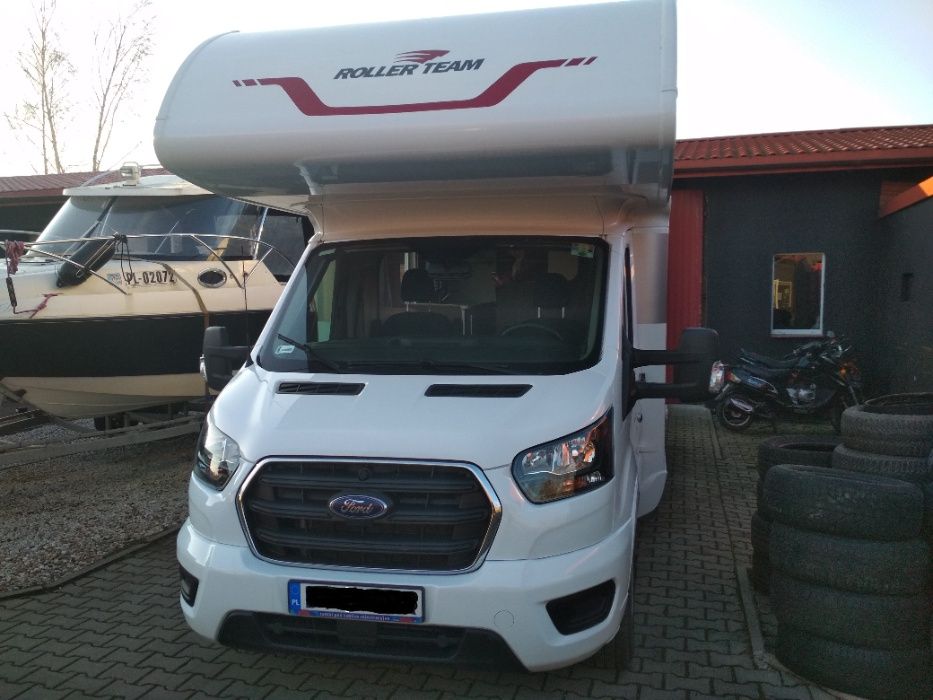 Wynajem Wypożyczalnia kamperów Białystok oferuje Forda RollerTeam NOWY