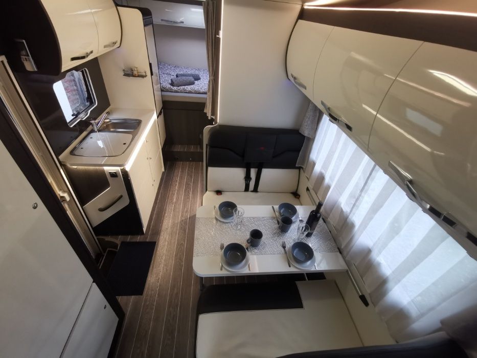 Wynajem kamperów Łódź, nowe kampery, kamper 6-cio osobowy