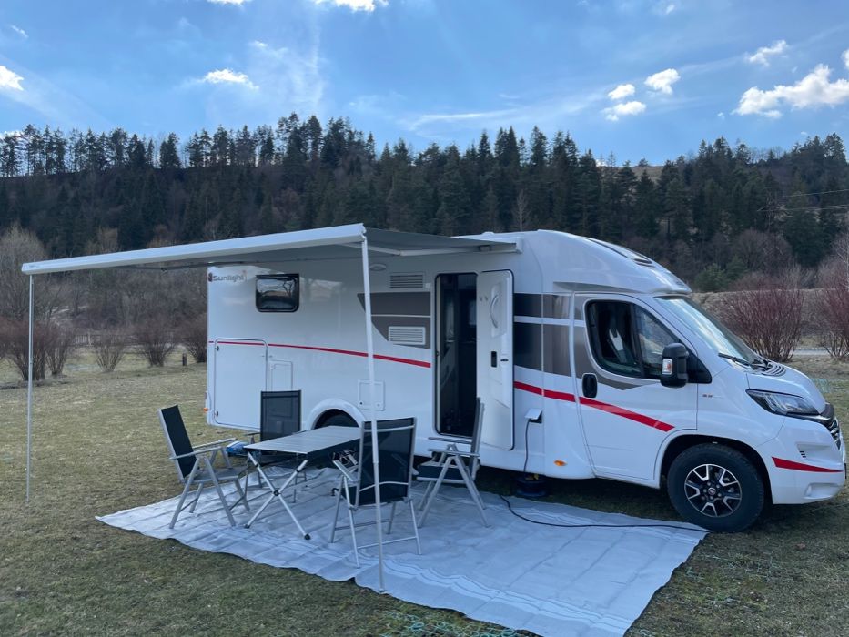 Wynajem kamper nowy 2021r Sunlight T68 5-osobowy
