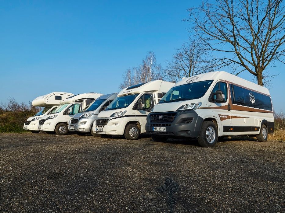 Wypożyczalnia Kamperów , Wynajem Camperów 12szt.