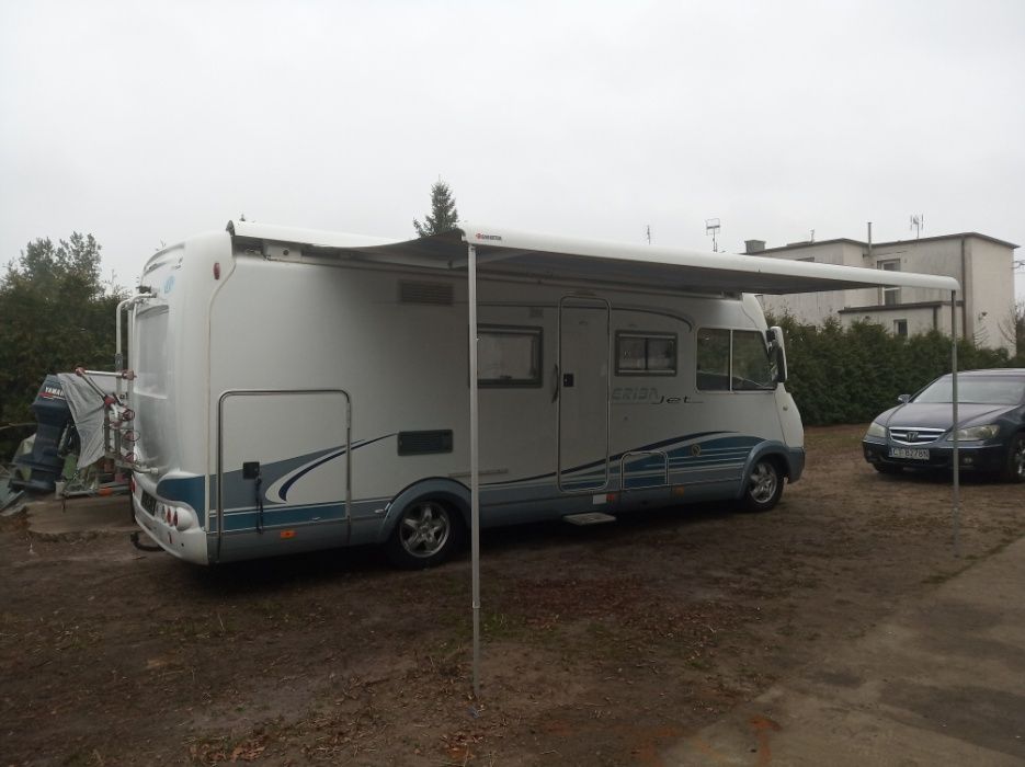 Wynajem 6-osobowego kampera Hymer -Eriba Jet GT, całoroczny