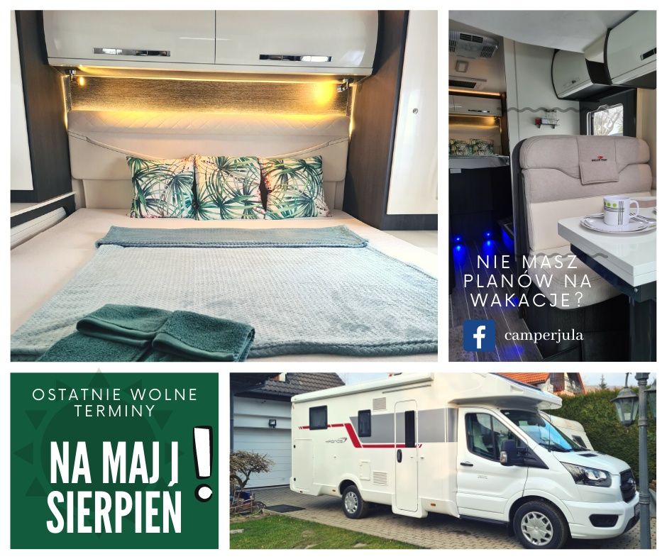 Wynajem kampera wypożyczalnia kamperów