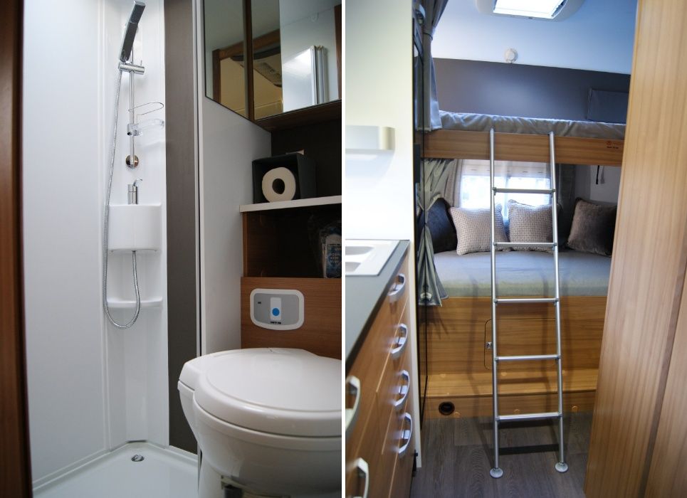 Wynajem kampera – całoroczny camper 7-osobowy Adria Coral