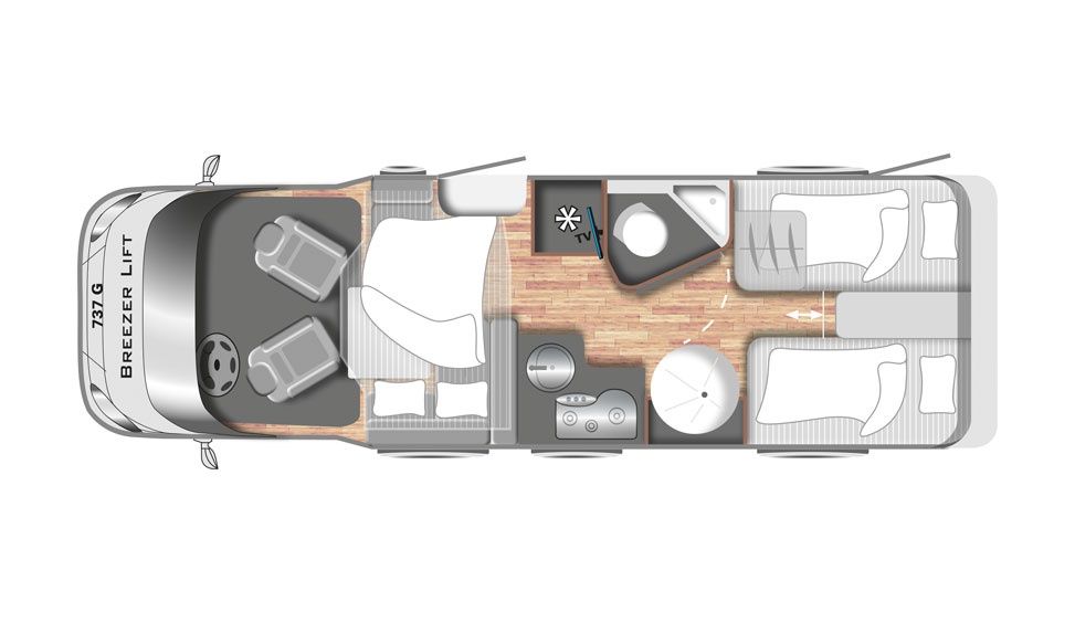 Kamper Fiat Ducato LMC do wynajęcia wynajem Lublin Świdnik