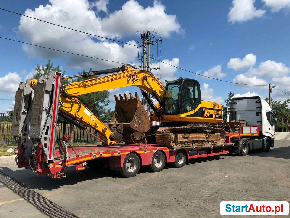 JCB 210LC koparka gąsienicowa.