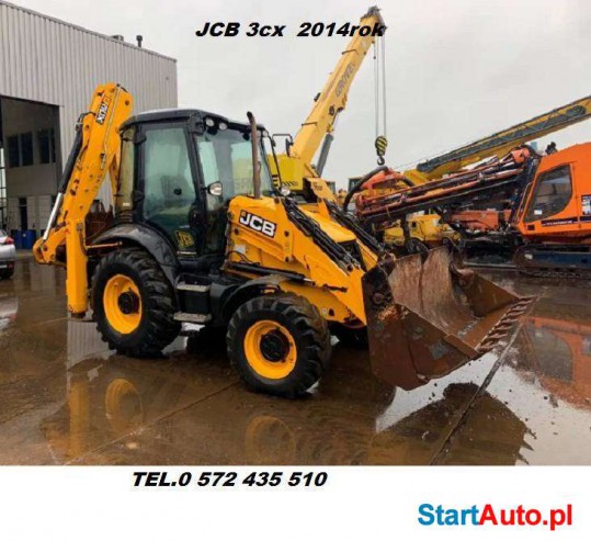 JCB 3cx 4×4 Koparko-ładowarka kolowa VAT=0