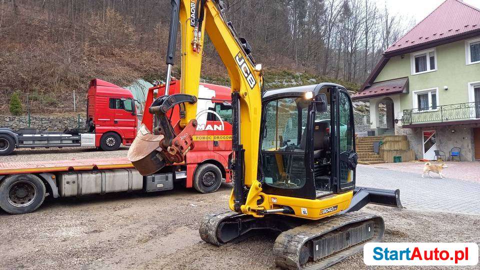 JCB 8040 ZTS koparka gąsienicowa minikoparka mini koparka