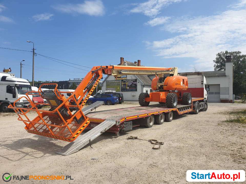 JLG 860SJ podnośnik teleskopowy 28m 4×4 jak Genie S85 660sj