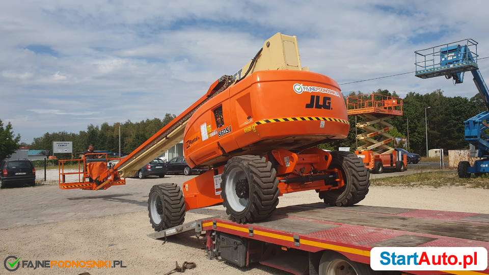 JLG 860SJ podnośnik teleskopowy 28m 4×4 jak Genie S85 660sj