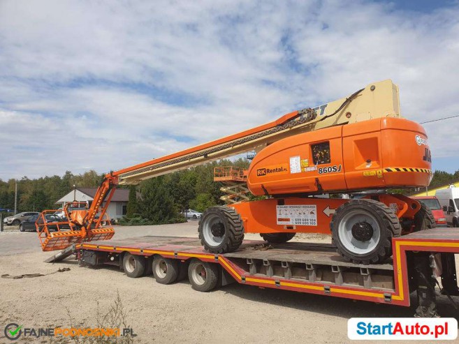 JLG 860SJ podnośnik teleskopowy 28m 4×4 jak Genie S85 660sj