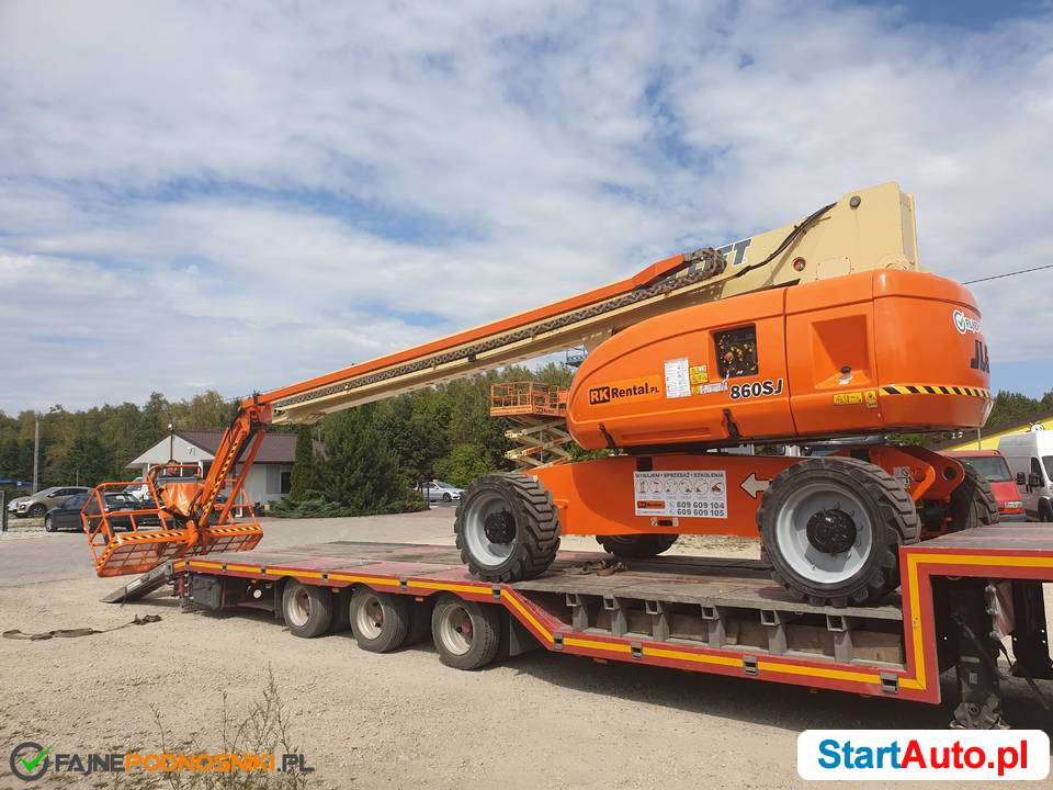 JLG 860SJ podnośnik teleskopowy 28m 4×4 jak Genie S85 660sj