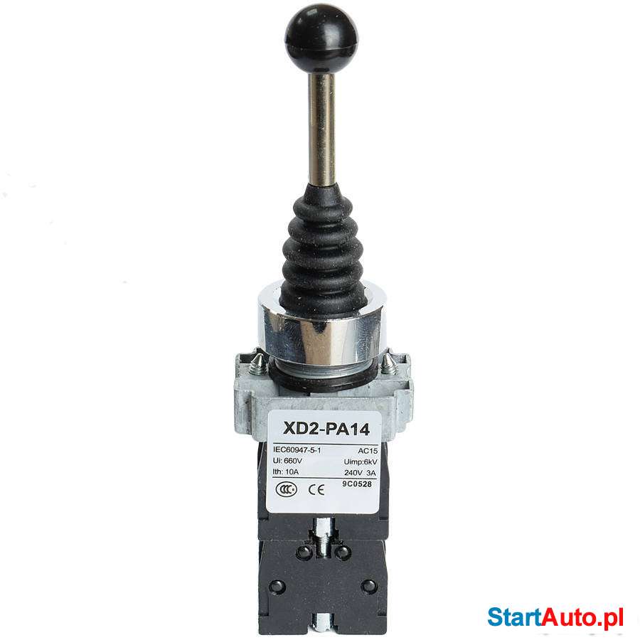 JOYSTICK MANIPULATOR 4 poz ELEKTRYCZNY bistabilny XD2-PA14