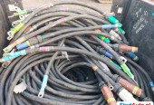 Kabel przewód energetyczny miedziany gruby generator agregat