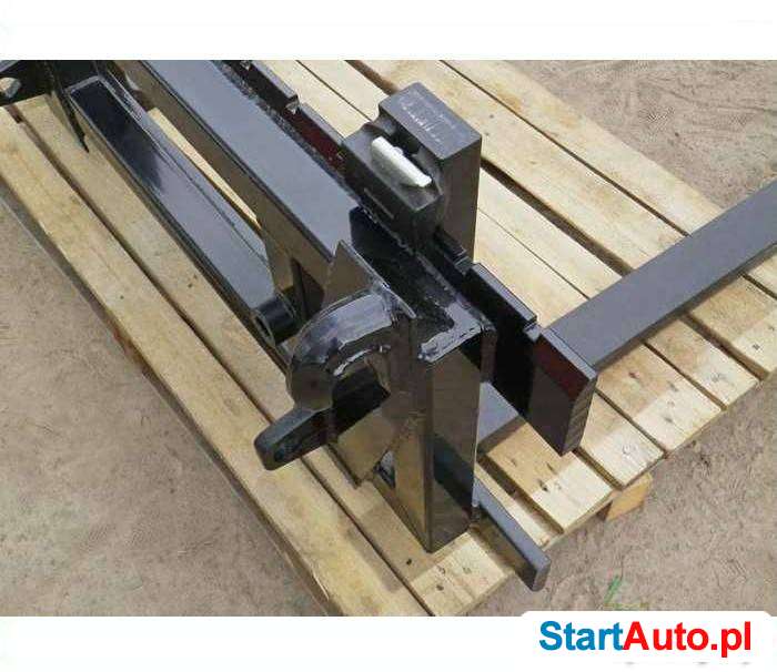 Karetka z widłami 1200x80x40mm klasa 2A mocowanie EURO