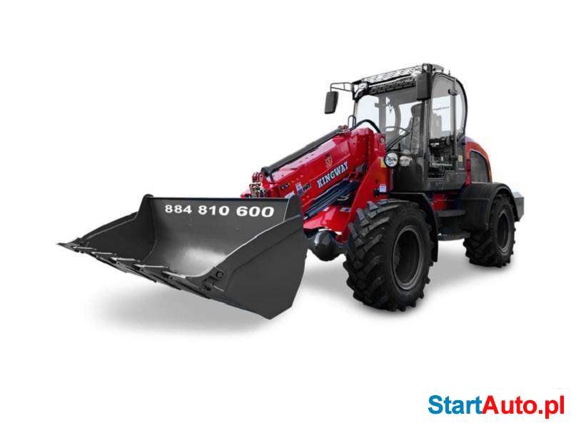 Kingway 825T WYPRZEDAŻ ładowarka kołowa teleskopowa