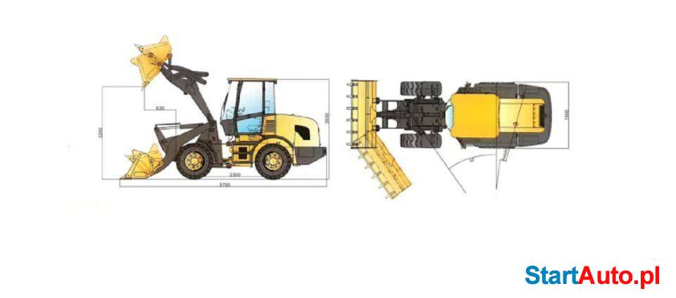 Kingway FARMER 916 WYPRZEDAŻ ładowarka kołowa