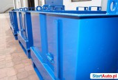 KLapowy kontener 750 L,z otwieranym dnem, producent