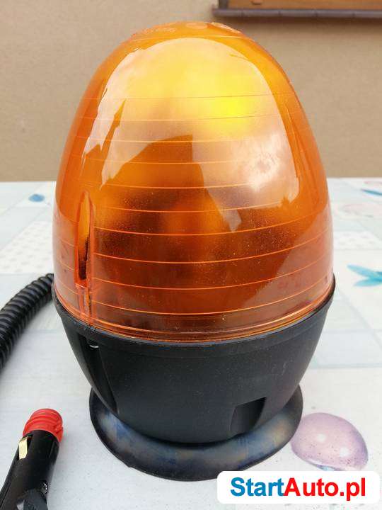 KOGUT OSTRZEGAWCZY LAMPA OSTRZEGAWCZA NA MAGNES 12V