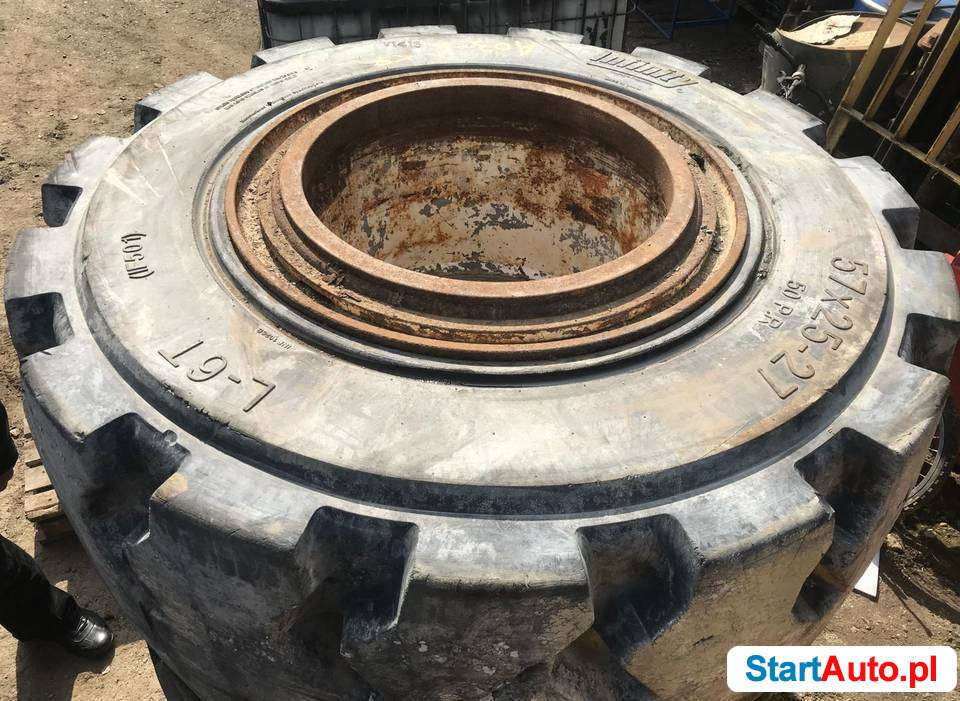 Koła pełne do ładowarki 570×25 – 27 50 PR 22,5 R25 22.5 x 25