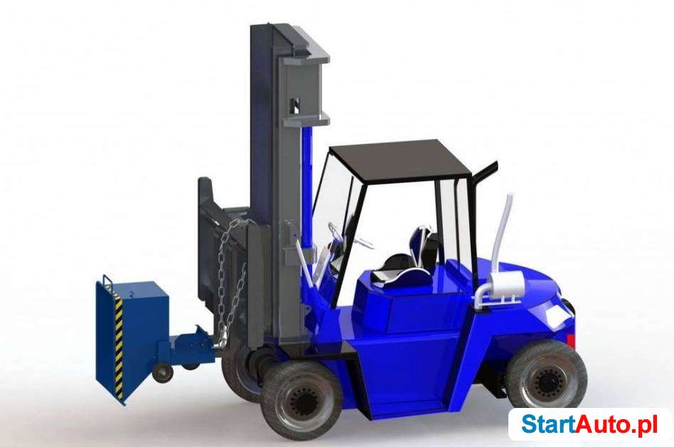 Koleba jezdna przechylna, do widlaka z kołami PMMC 250 L